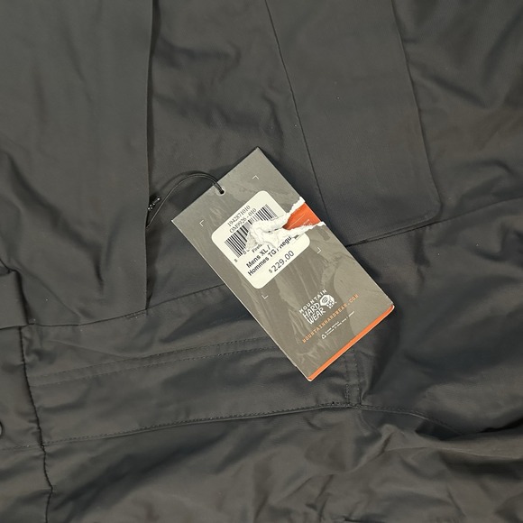 Mountain Hardwear Men's Firefall Bib Size XL Ski Overalls Black Winter NWT $229 - Picture 11 of 13